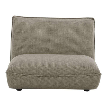 Moes Home - Zeppelin Slipper Chair Speckled Pumice - KQ-1013-15 veiw 1