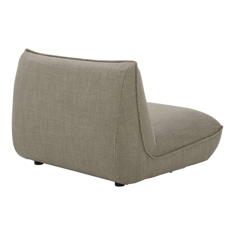 Moes Home - Zeppelin Slipper Chair Speckled Pumice - KQ-1013-15 veiw 4