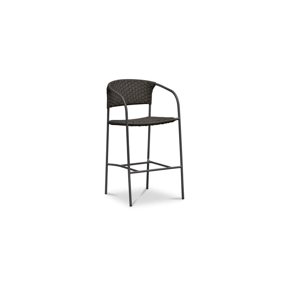 Moes Home - Zola Outdoor Bar Stool Dark Brown - GE-1007-20 view 3