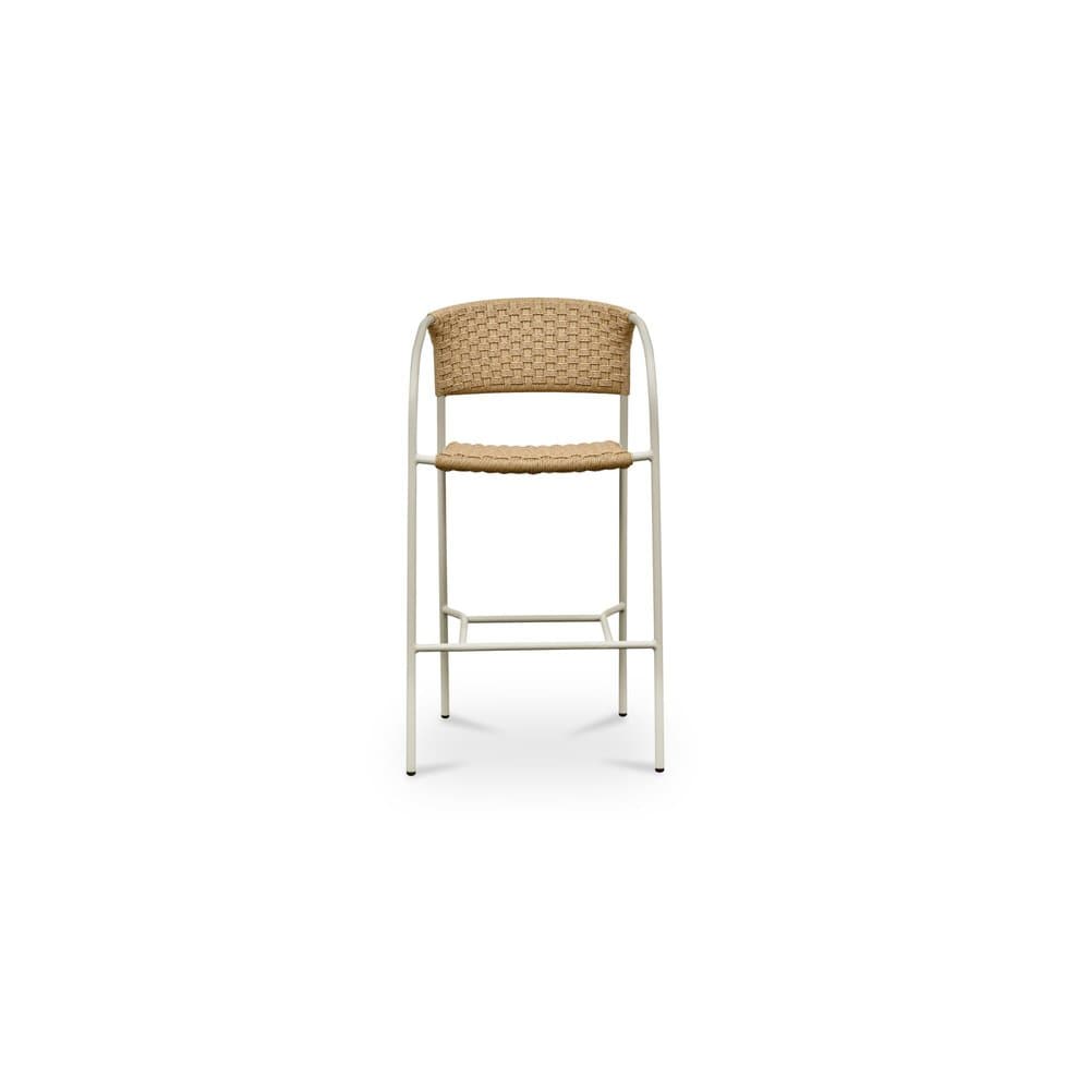 Moes Home - Zola Outdoor Bar Stool Natural - GE-1007-24 view 1