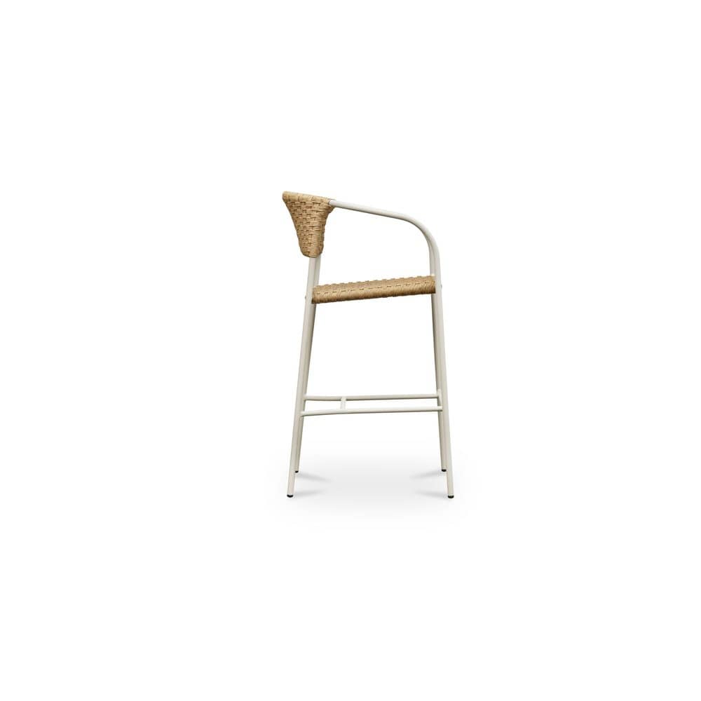Moes Home - Zola Outdoor Bar Stool Natural - GE-1007-24 view 4