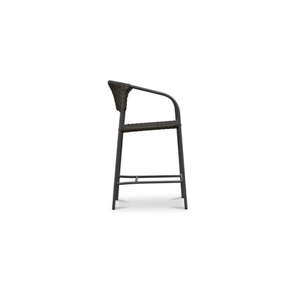 Moes Home - Zola Outdoor Counter Chair Dark Brown - GE-1008-20 view 4