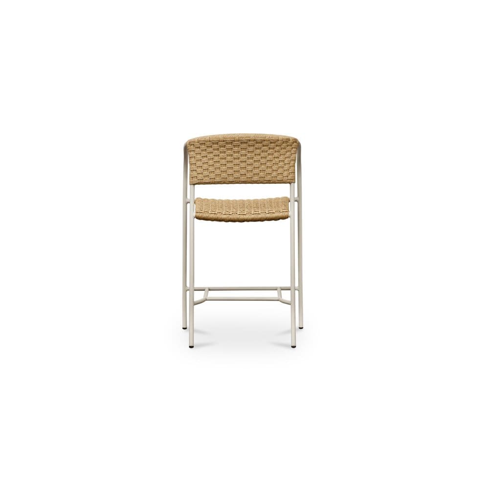 Moes Home - Zola Outdoor Counter Chair Natural - GE-1008-24 view 5