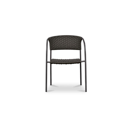 Moes Home - Zola Outdoor Dining Chair Dark Brown-Set of 2 - GE-1009-20 view 2