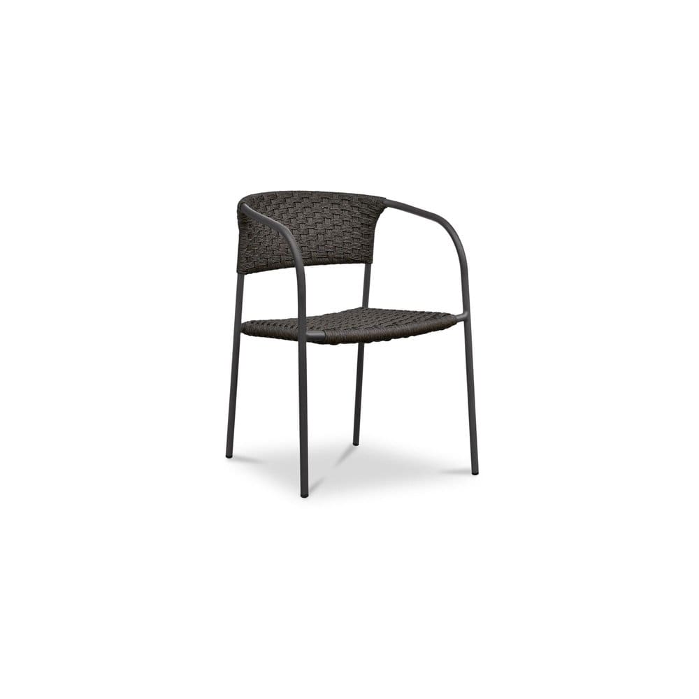 Moes Home - Zola Outdoor Dining Chair Dark Brown-Set of 2 - GE-1009-20 view 3
