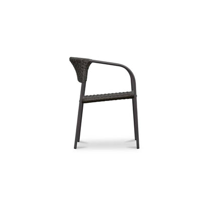 Moes Home - Zola Outdoor Dining Chair Dark Brown-Set of 2 - GE-1009-20 view 5