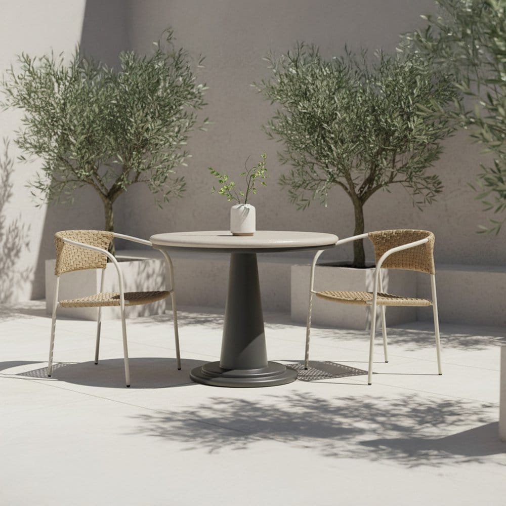 Moes Home - Zola Outdoor Dining Chair Natural-Set of 2 - GE-1009-24 view 9