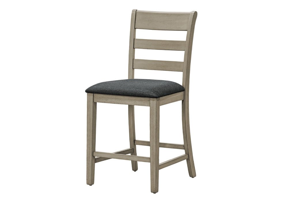 Monarch Specialties - 44in Height Dining Chair, Grey  Set Of 2 - I 1382 veiw 1