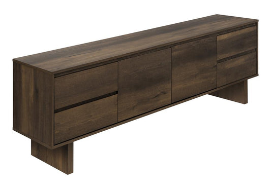 Monarch Specialties - 72 Inch Tv Stand in Brown - I 2718 veiw 1