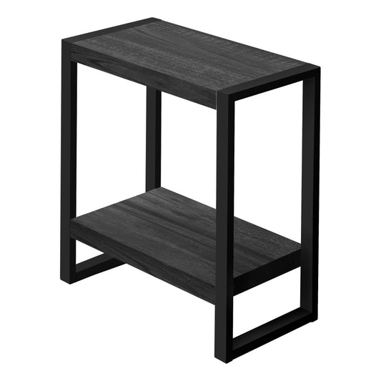Monarch Specialties - Accent Table, Side, End, Nightstand, Lamp, Living Room, Bedroom, Metal, Laminate, Black, Contemporary, Modern - I-2862 veiw 1