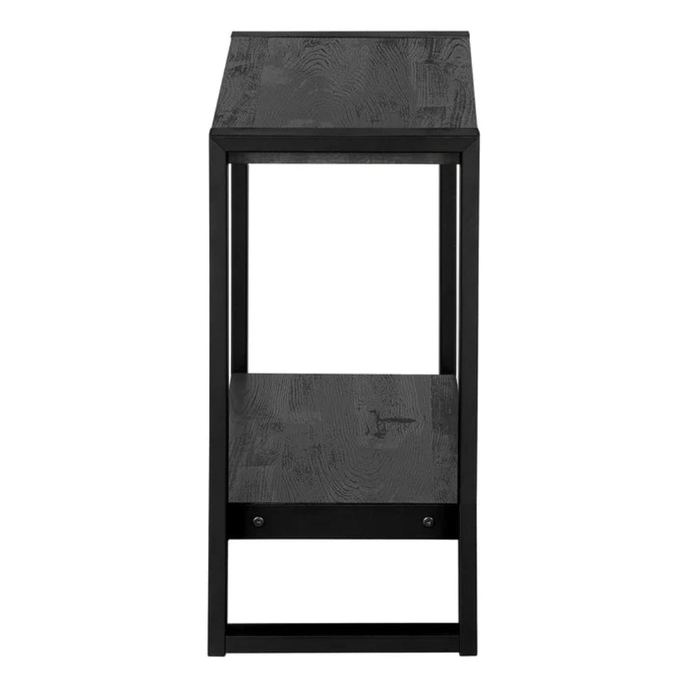 Monarch Specialties - Accent Table, Side, End, Nightstand, Lamp, Living Room, Bedroom, Metal, Laminate, Black, Contemporary, Modern - I-2862 veiw 4