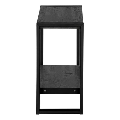 Monarch Specialties - Accent Table, Side, End, Nightstand, Lamp, Living Room, Bedroom, Metal, Laminate, Black, Contemporary, Modern - I-2862 veiw 4