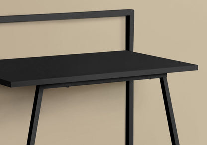 Monarch Specialties - Computer Desk, Home Office, Laptop, 30inL, Work, Metal, Laminate, Black, Contemporary, Modern - I-7111 veiw 2