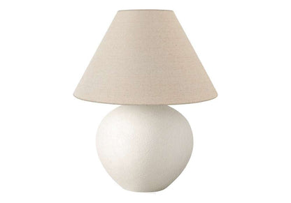 Monarch Specialties - Lighting, 16inH, Table Lamp, Cream Shade, Cream Ceramic, Contemporary - I 9631 veiw 1