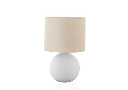 Monarch Specialties - Lighting, 16inH, Table Lamp, Cream Shade, Cream Ceramic, Contemporary - I 9632 veiw 1