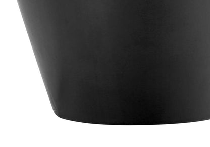 Monarch Specialties - Lighting, 17inH, Table Lamp, Black Ceramic, Ivory / Cream Shade, Transitional - I 9738 veiw 2