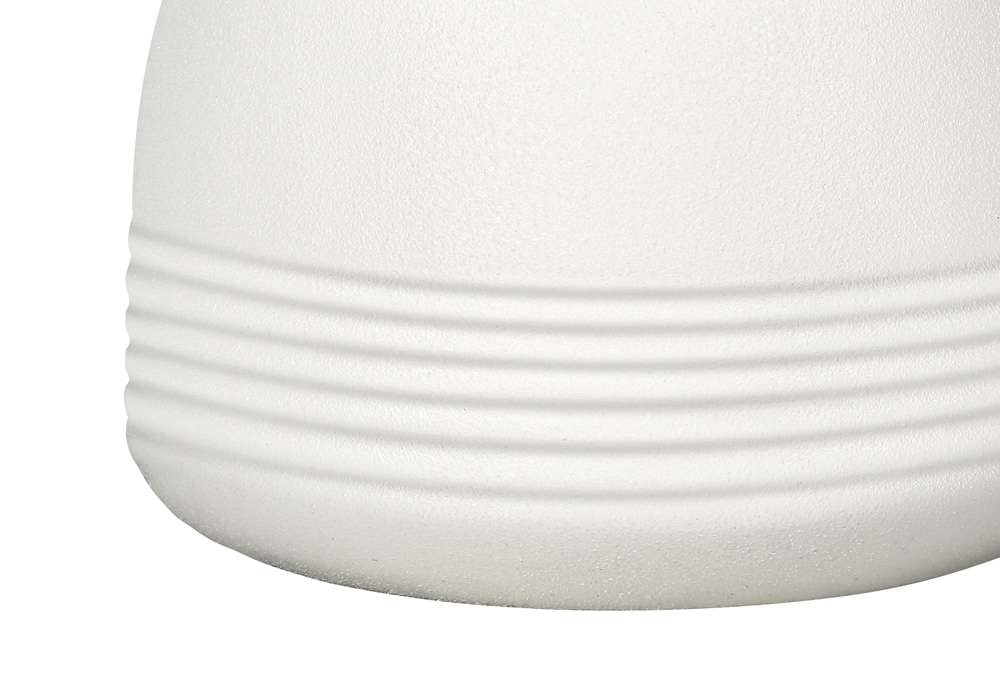 Monarch Specialties - Lighting, 17inH, Table Lamp, Cream Ceramic, Ivory / Cream Shade, Modern - I 9741 veiw 2