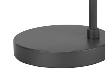 Monarch Specialties - Lighting, 18inH, Table Lamp, Usb Port Included, Grey Metal, Grey Shade, Modern - I 9645 veiw 3