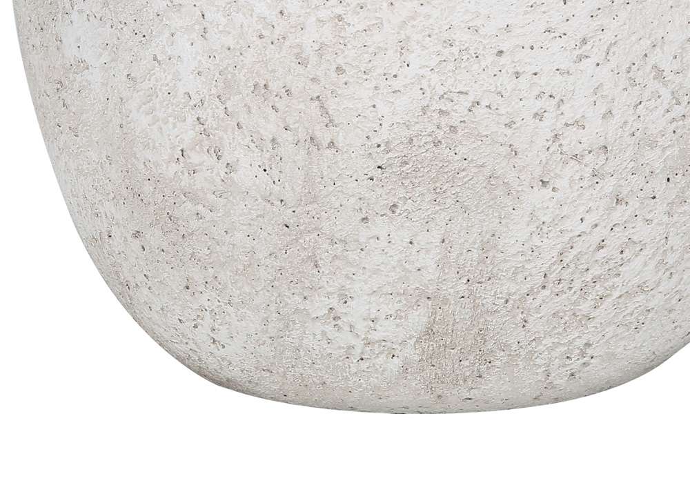 Monarch Specialties - Lighting, 20inH, Table Lamp, Cream Concrete, Ivory / Cream Shade, Modern - I 9729 veiw 2