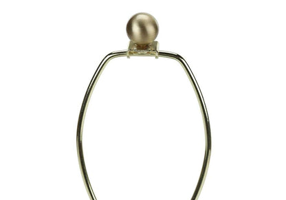 Monarch Specialties - Lighting, 21inH, Table Lamp, Ivory / Cream Shade, Cream Resin, Transitional - I 9617 veiw 4