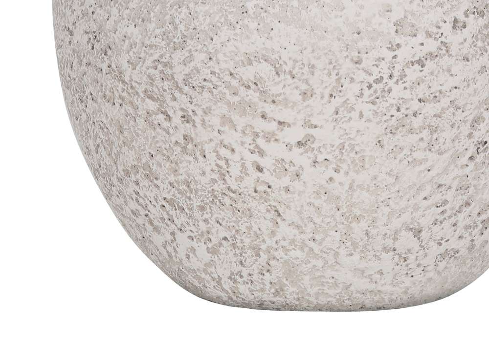 Monarch Specialties - Lighting, 22inH, Table Lamp, Cream Concrete, Ivory / Cream Shade, Modern - I 9732 veiw 2