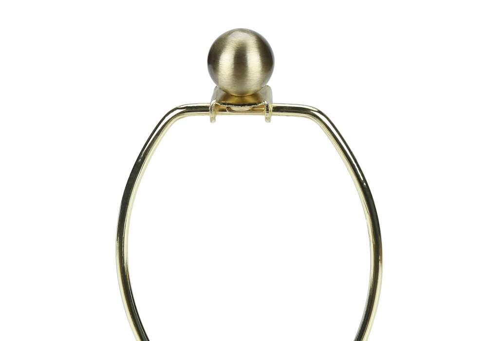 Monarch Specialties - Lighting, 22inH, Table Lamp, Cream Concrete, Ivory / Cream Shade, Modern - I 9732 veiw 4