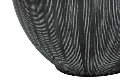 Monarch Specialties - Lighting, 23inH, Table Lamp, Black Ceramic, Black Shade, Contemporary - I 9618 veiw 3
