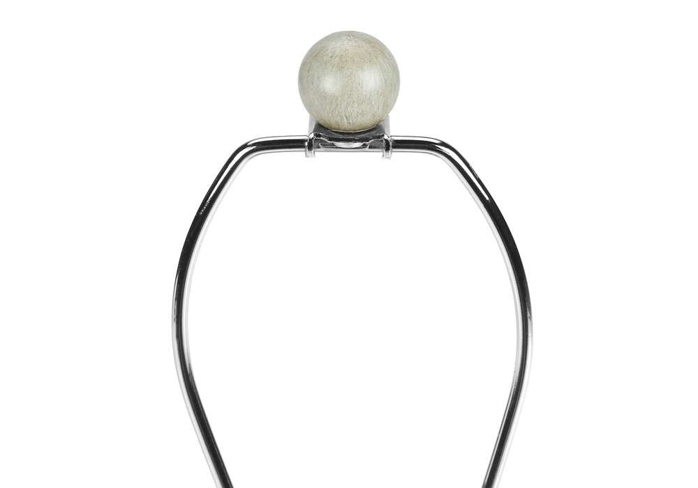 Monarch Specialties - Lighting, 24inH, Table Lamp, Beige Concrete, Ivory / Cream Shade, Contemporary - I 9702 veiw 4