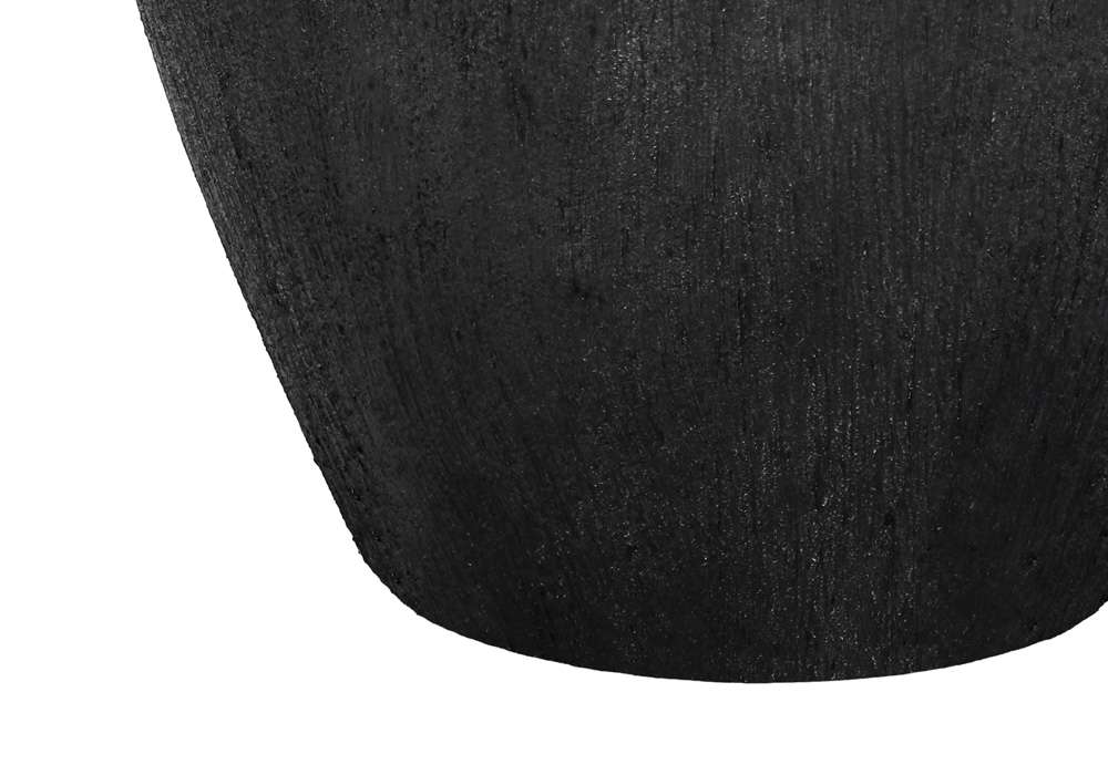 Monarch Specialties - Lighting, 24inH, Table Lamp, Black Ceramic, Ivory / Cream Shade, Modern - I 9721 veiw 2