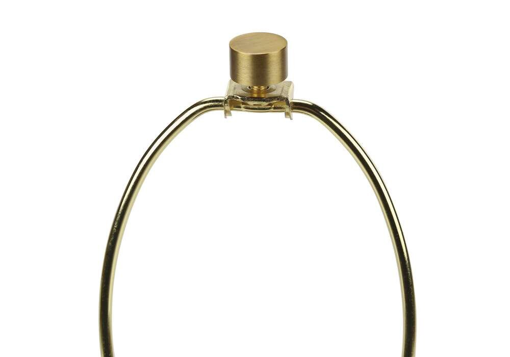 Monarch Specialties - Lighting, 24inH, Table Lamp, Black Resin, Ivory / Cream Shade, Contemporary - I 9619 veiw 4