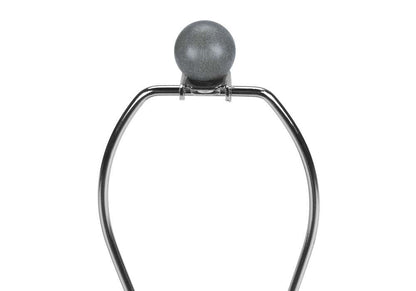 Monarch Specialties - Lighting, 24inH, Table Lamp, Grey Concrete, Beige Shade, Contemporary - I 9703 veiw 4