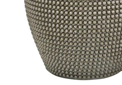 Monarch Specialties - Lighting, 24inH, Table Lamp, Grey Resin, Ivory / Cream Shade, Contemporary - I 9654 veiw 3