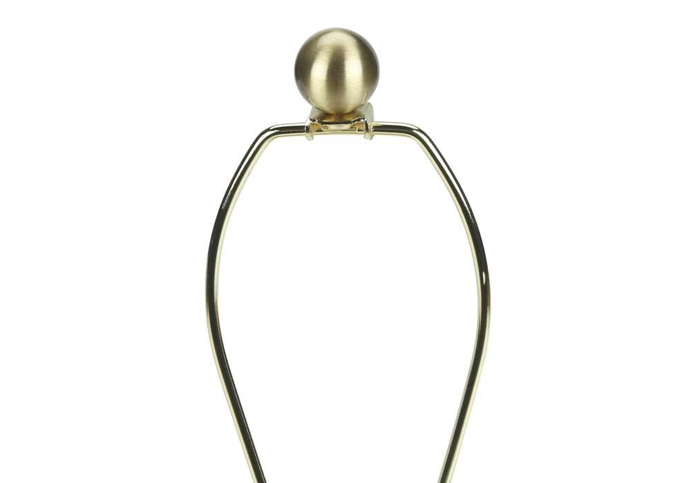 Monarch Specialties - Lighting, 25inH, Table Lamp, Black Concrete, Ivory / Cream Shade, Contemporary, Modern - I 9715 veiw 4