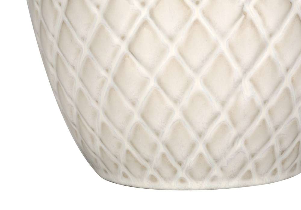 Monarch Specialties - Lighting, 25inH, Table Lamp, Cream Ceramic, Ivory / Cream Shade, Transitional - I 9707 veiw 2