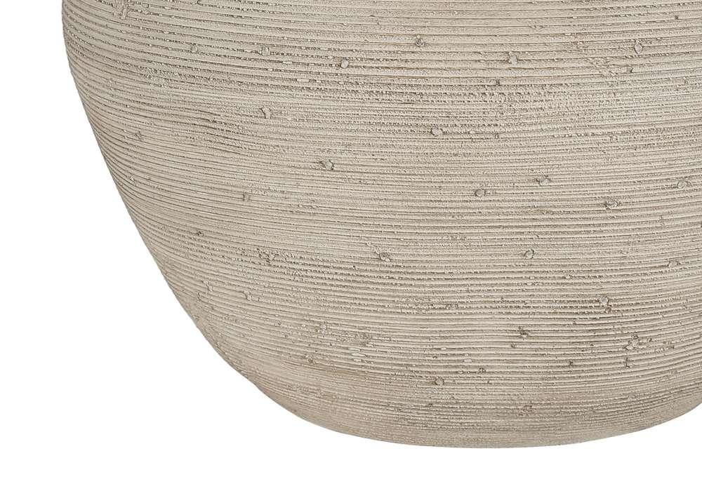 Monarch Specialties - Lighting, 25inH, Table Lamp, Cream Concrete, Beige Shade, Contemporary - I 9714 veiw 2