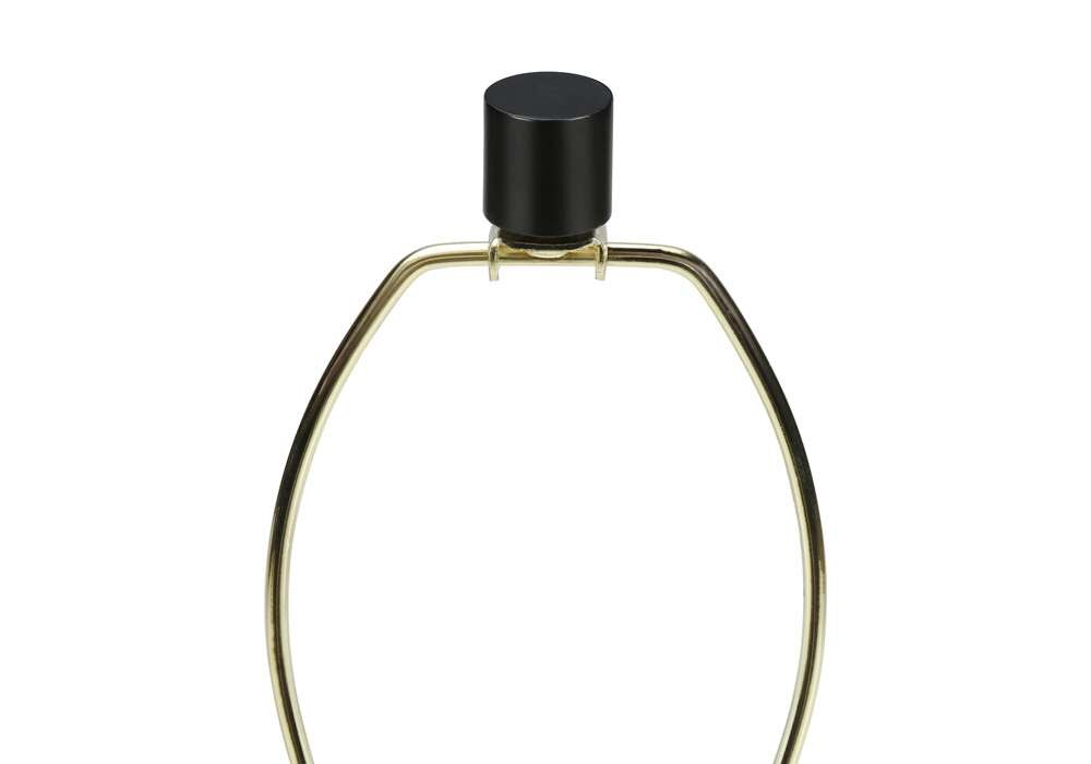 Monarch Specialties - Lighting, 25inH, Table Lamp, Cream Resin, Beige Shade, Modern - I 9728 veiw 4