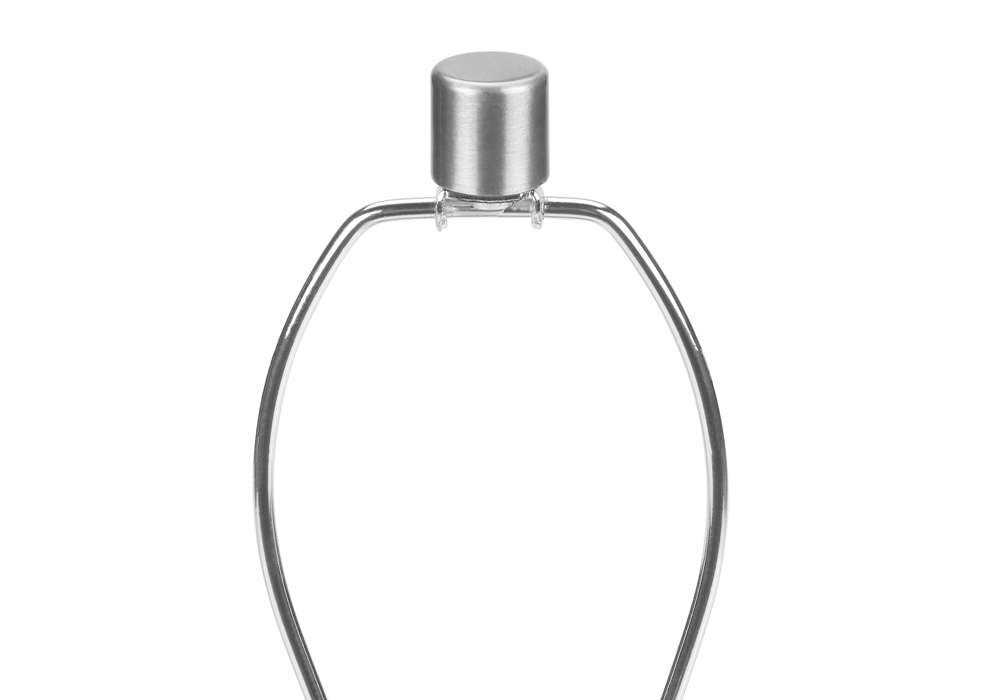 Monarch Specialties - Lighting, 25inH, Table Lamp, Grey Ceramic, Grey Shade, Modern - I 9711 veiw 4