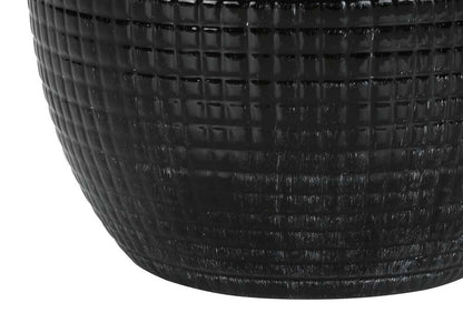 Monarch Specialties - Lighting, 26inH, Table Lamp, Black Ceramic, Ivory / Cream Shade, Contemporary, Modern - I 9705 veiw 2