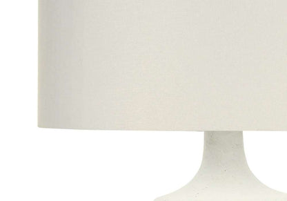 Monarch Specialties - Lighting, 26inH, Table Lamp, Ivory / Cream Shade, Cream Resin, Contemporary - I 9609 veiw 2