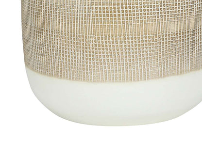 Monarch Specialties - Lighting, 27inH, Table Lamp, Cream Ceramic, Beige Shade, Contemporary - I 9724 veiw 2