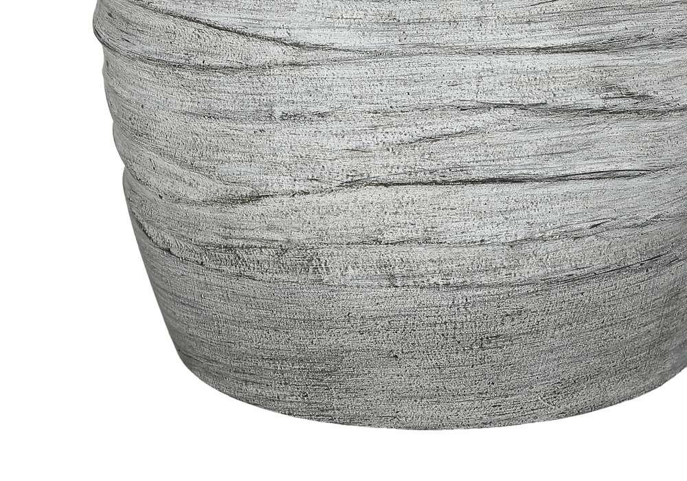Monarch Specialties - Lighting, 27inH, Table Lamp, Grey Resin, Ivory / Cream Shade, Modern - I 9723 veiw 2