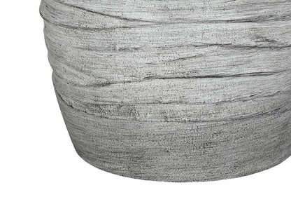 Monarch Specialties - Lighting, 27inH, Table Lamp, Grey Resin, Ivory / Cream Shade, Modern - I 9723 veiw 2