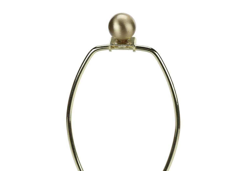 Monarch Specialties - Lighting, 29inH, Table Lamp, White Ceramic, Ivory / Cream Shade, Contemporary - I 9614 veiw 4