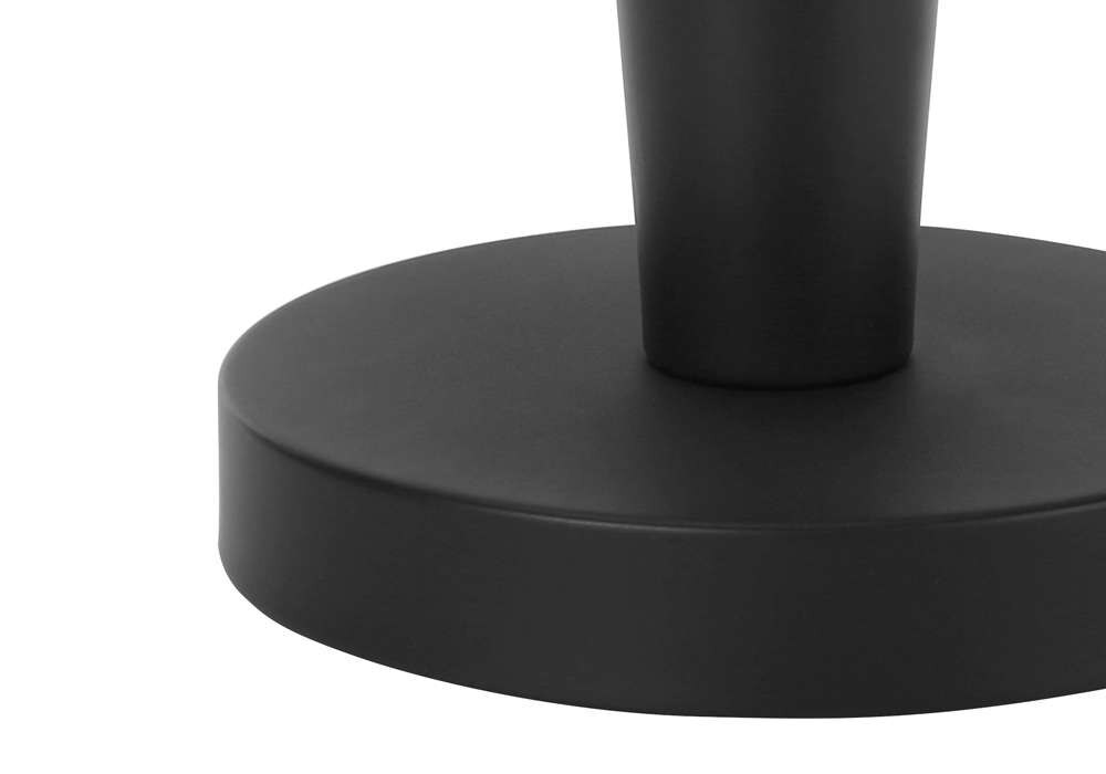 Monarch Specialties - Lighting, Set Of 2, 24inH, Table Lamp, Usb Port Included, Black Metal, Ivory / Cream Shade, Contemporary - I 9643 veiw 3