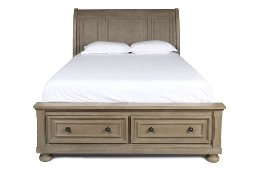 New Classic Furniture - Allegra Bed-Pewter - 00-2159-100 veiw 1