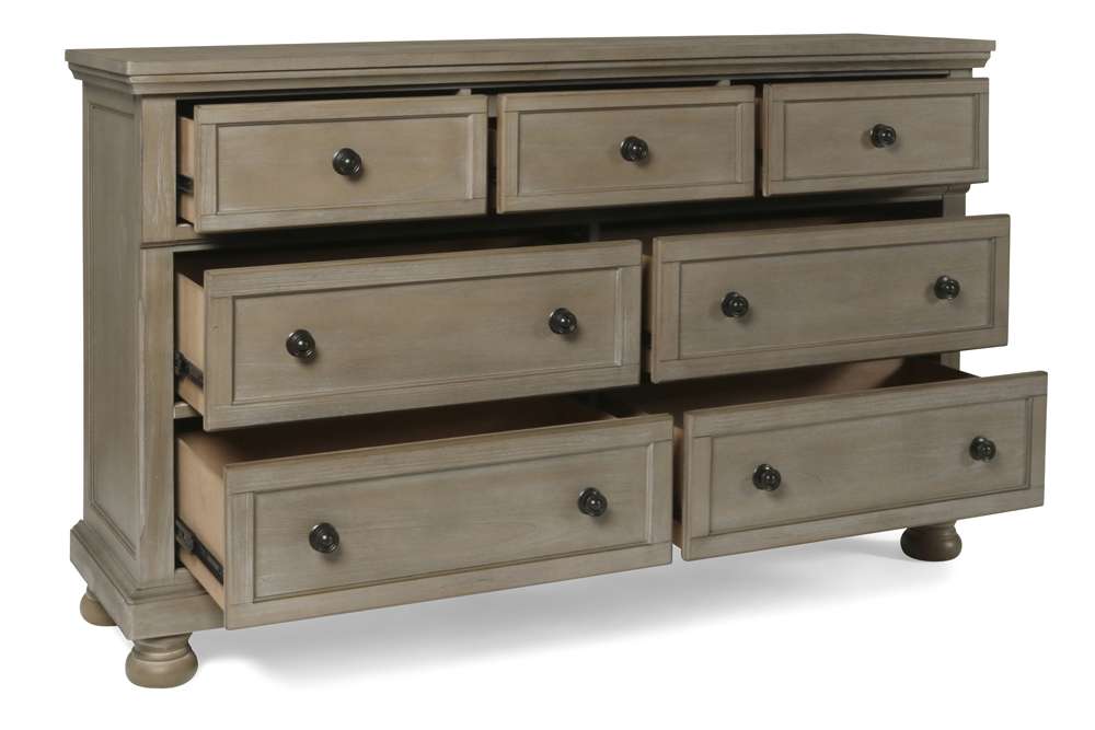 New Classic Furniture - Allegra Dresser-Pewter - B2159-050 veiw 2
