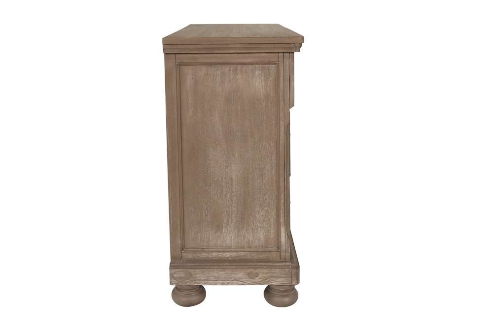 New Classic Furniture - Allegra Media Console-Pewter - B2159-078 veiw 3