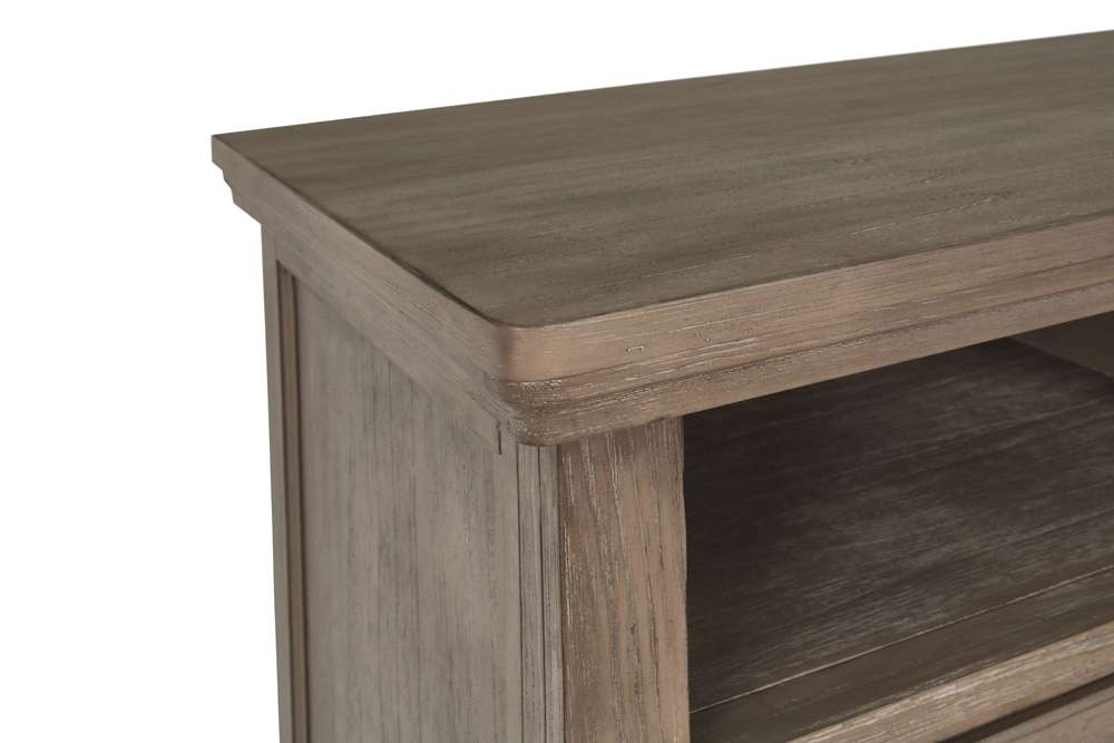 New Classic Furniture - Allegra Media Console-Pewter - B2159-078 veiw 4