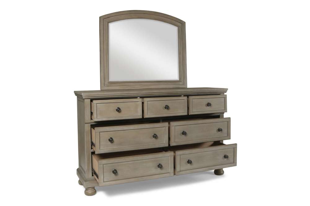 New Classic Furniture - Allegra Mirror-Pewter - B2159-060 veiw 2