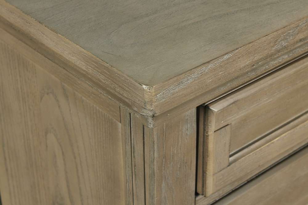 New Classic Furniture - Allegra Nightstand -Pewter - B2159-040 veiw 5